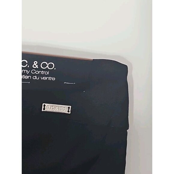 NEW S.C. & CO. Women's Tummy Control Pants, Black, Size 8 - Picture 6 of 10